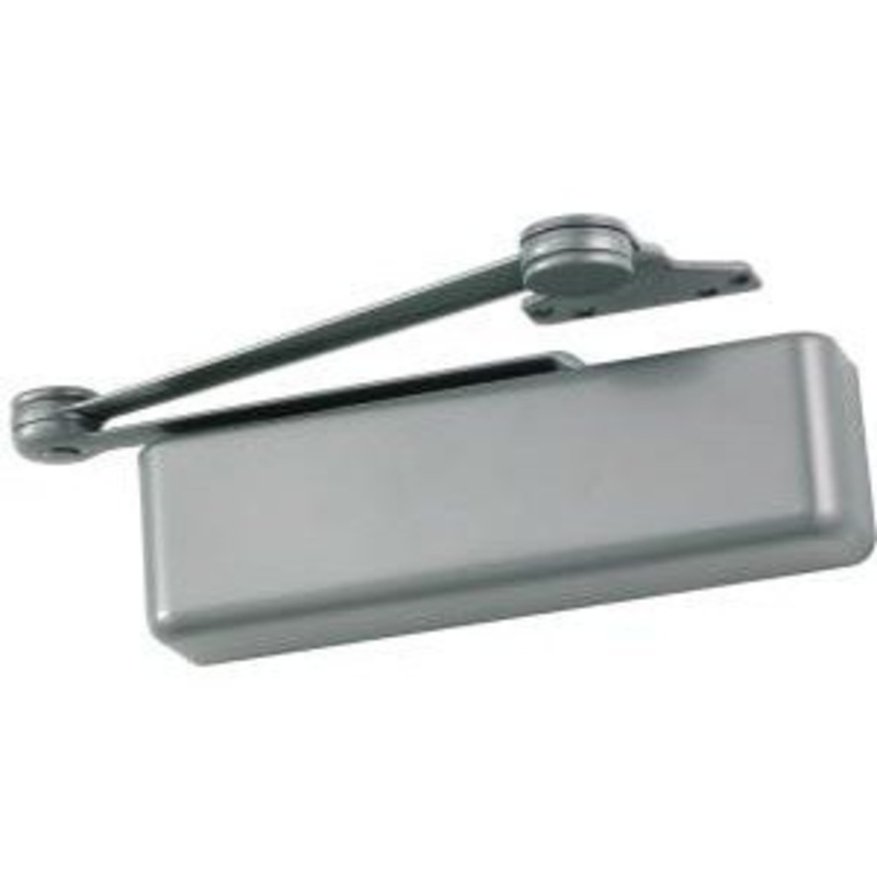 LCN 4111-EDA-AVB-LH-AL Surface Mount Smoothee Door Closer with Advanced Variable Backcheck Extra Duty Arm in Aluminum Finish