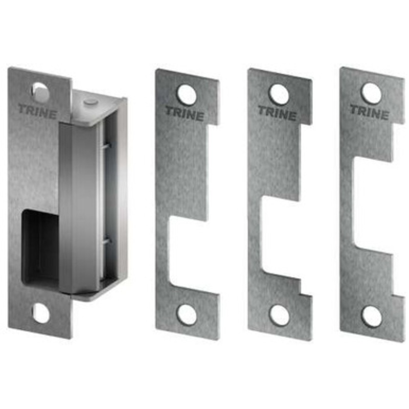 Trine 4100RS-US4 4100 Series 1/4 Ramp Ext in Satin Brass