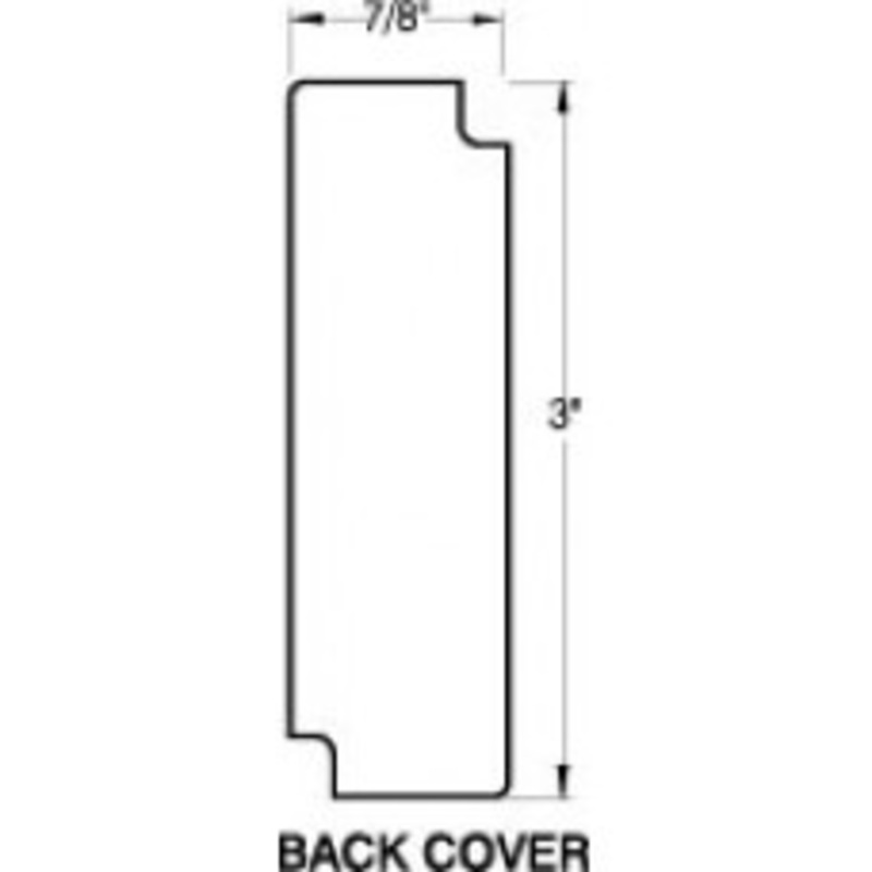 Folger Adams 008-0601-001 700 Series Back Cover Plate