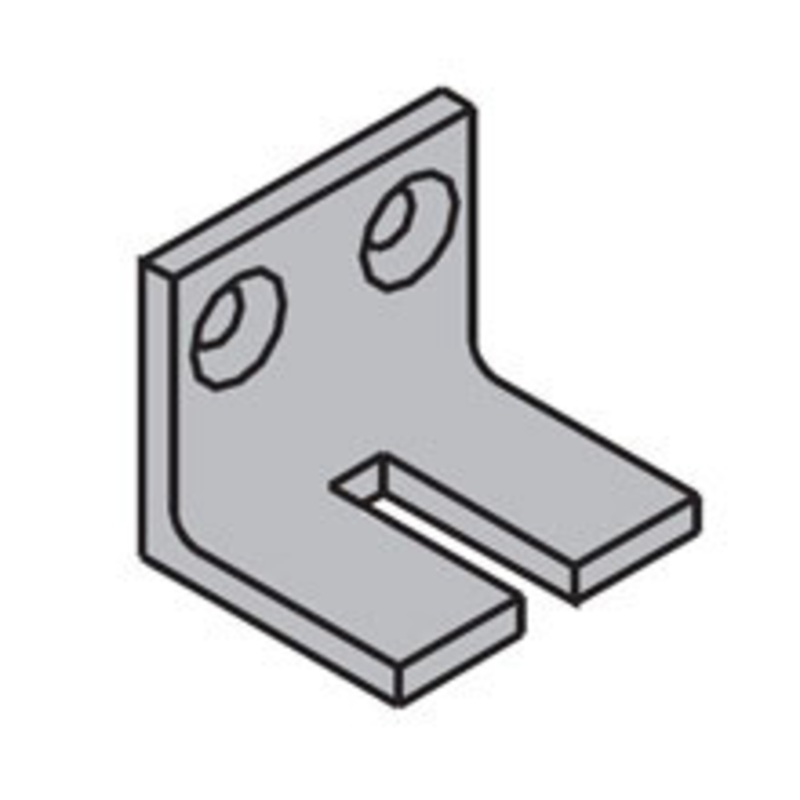 LCN 1460-30-US26D Surface Mount Door Closer part Cush Shoe Support in Satin Chrome Finish