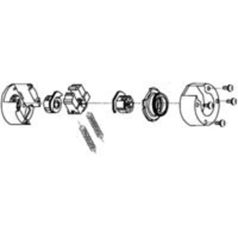 Simplex 204208-000-01 Cylindrical Drive Unit Assembly EE1000 Series