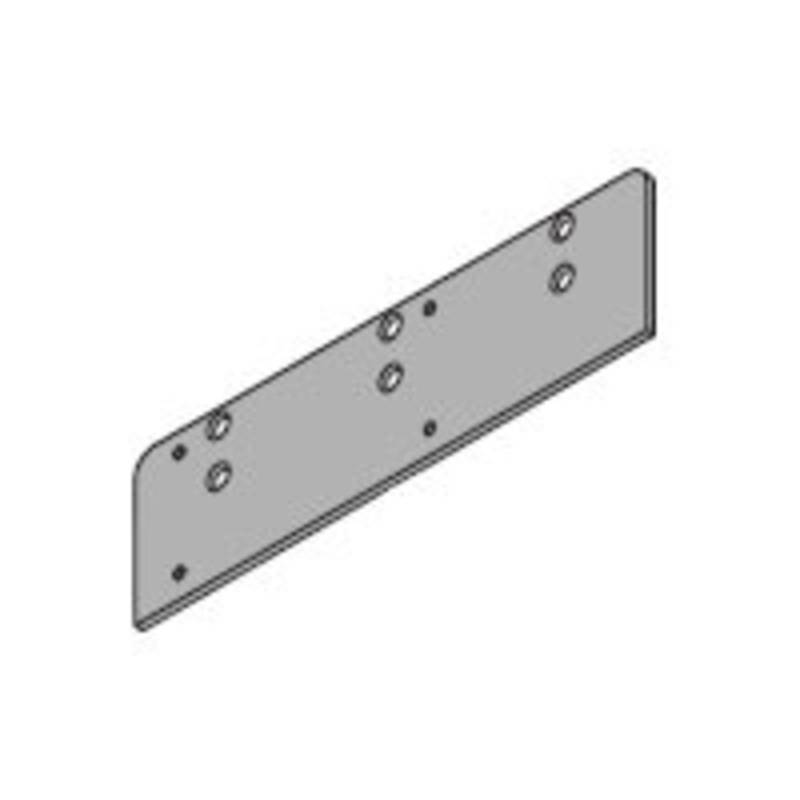 LCN 4210-18-DKBRZ Surface Mount Door Closer part 4210 Series Drop Plate in Dark Bronze Finish