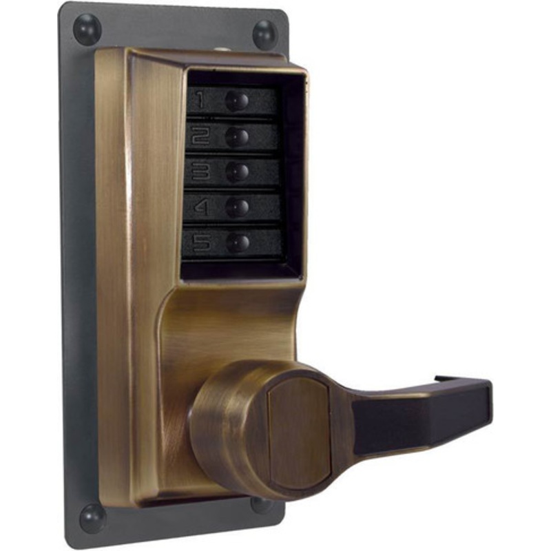 Simplex LRP1010-05-41 Exit Trim Lever in Antique Brass