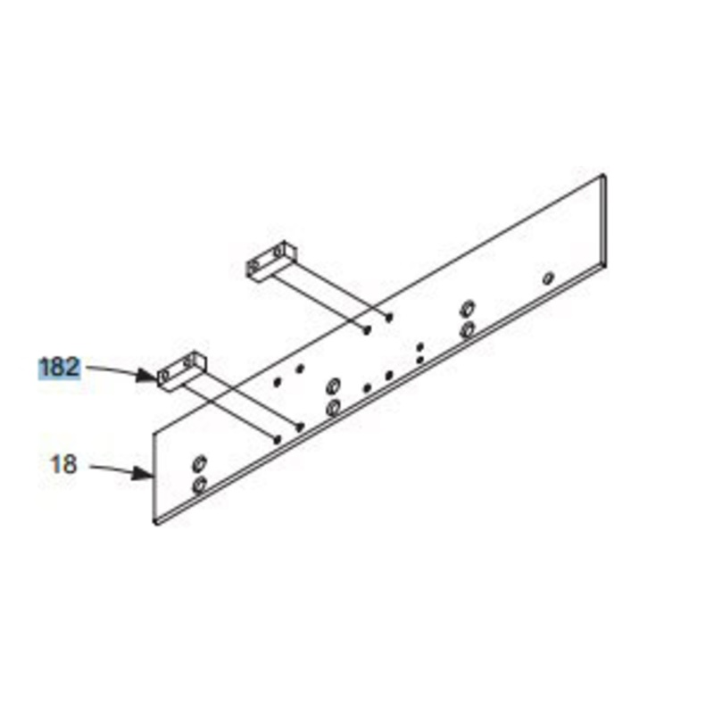 LCN 4820-182 Door Closer part Stannd Off