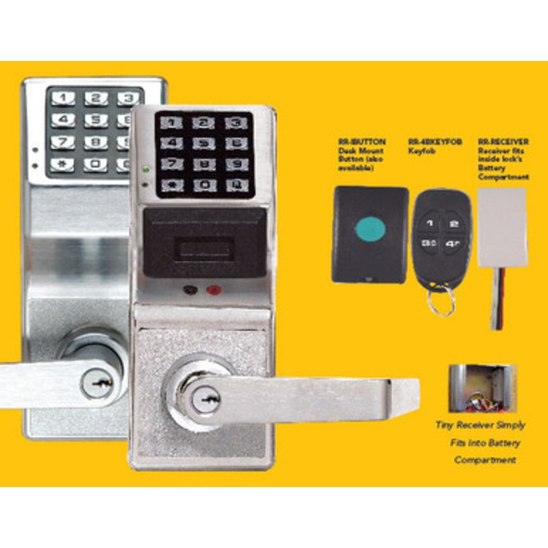 Alarm Lock RR-EXITTRIMKIT Remote Release Kit for Trilogy Exit Trims only Since 1994 with 1 Rr-1button and 1 Rr-receiver