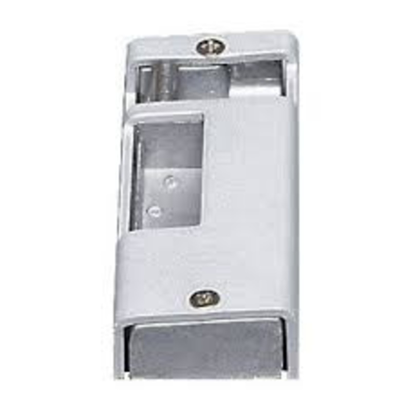 Alarm Locks 725×28 Delayed Agress Panic Lock Single Door Strike with Unit in Satin Aluminum