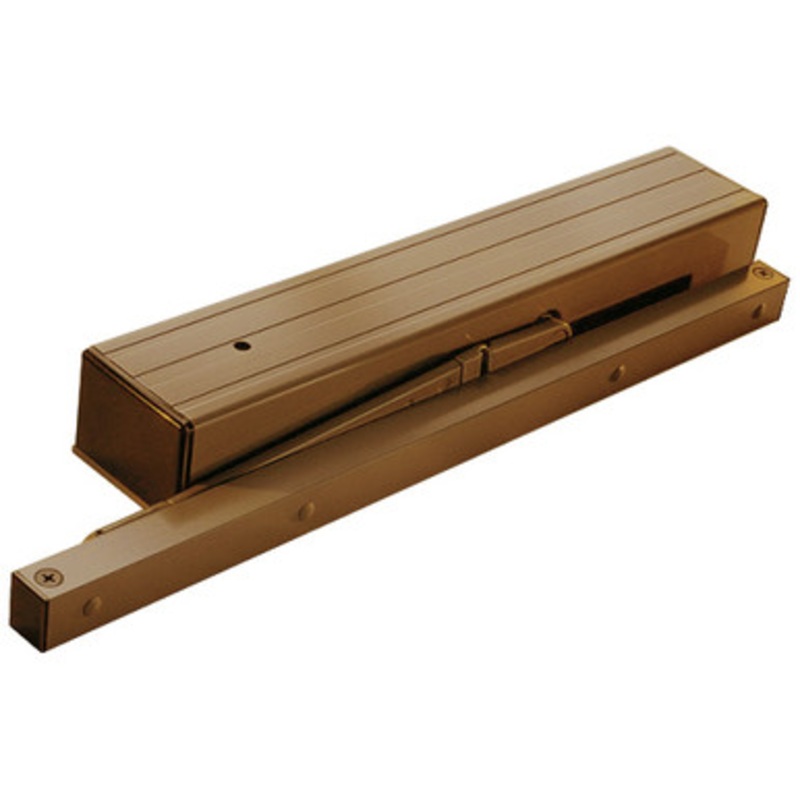 LCN 4414ME-REG-120V-LH-LTBRZ Door Closer Sentronic Me Lh 120V in Light Bronze Finish