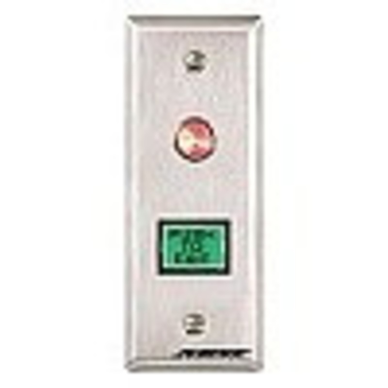 Securitron Securitron PB3EAN Alternate Rectangle Narrow Stile Push Button