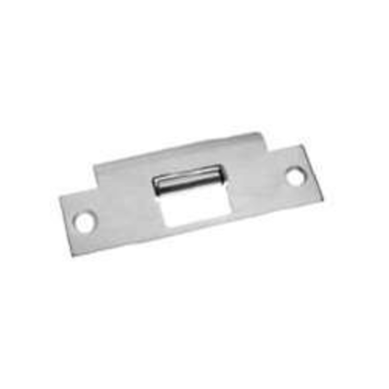 Simplex 201821-03-01 Asa Roller Strike 1000/L1000 Series 4 7/8 in Long Cutout in Bright Brass