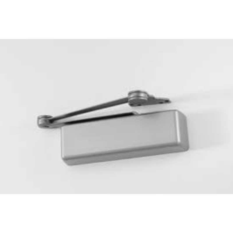 LCN 4314ME-B80-ST2018-24V-RH-AL Multi Point Hold Open Door Closer with Special Template ST2018 in Aluminum Finish