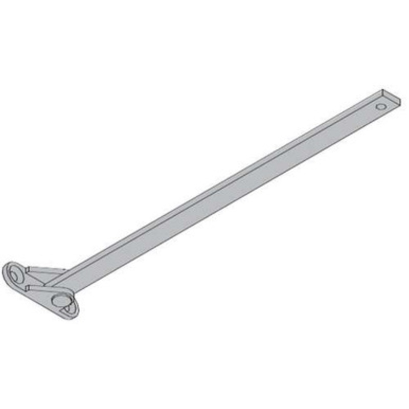 LCN 1260-83-BRASS Surface Mount Door Closer Arm Screw in Brass Finish