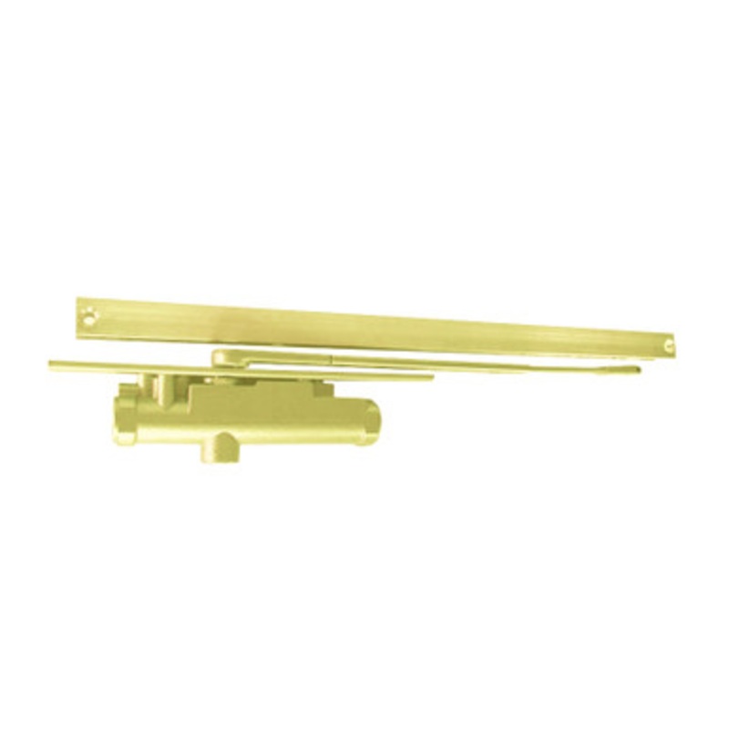 LCN 3131-STD-LH-US3 Concealed Door Closer part Standard Arm in Bright Brass Finish