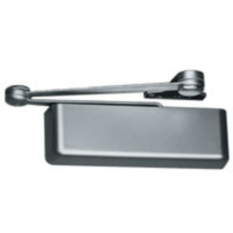 LCN 4111-CUSH-AVB-SRI-LH-AL Surface Mount Door Closer with Advanced Backcheck Special Rust Inhibitor Left Hand in Sprayed Aluminum Finish