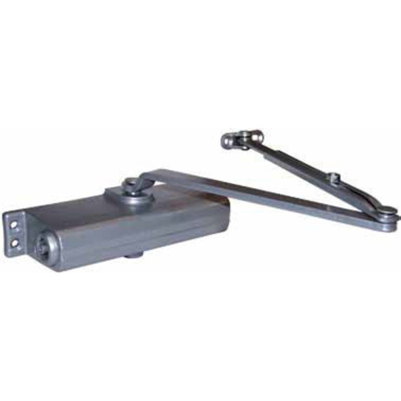 LCN 1260-TBWMS-LTBRZ Surface Mount Door Closer Thru Bolt Wood & Machine Arm Screw in Light Bronze Finish