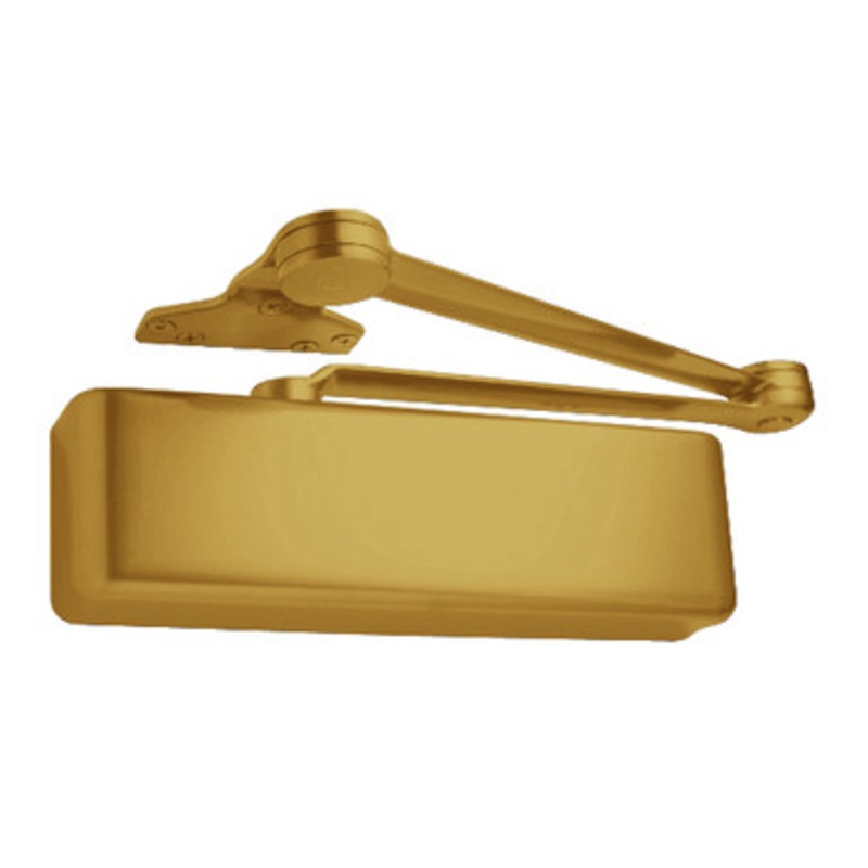 4040xp Series Surface Closer #4040XP-CUSH BRASS  LCN
