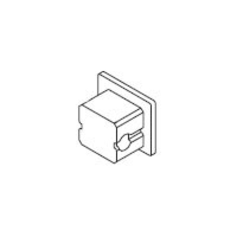 LCN 3130SE-73-AL Surface Mount Door Closer part 3130SE End Cap in Aluminum Finish