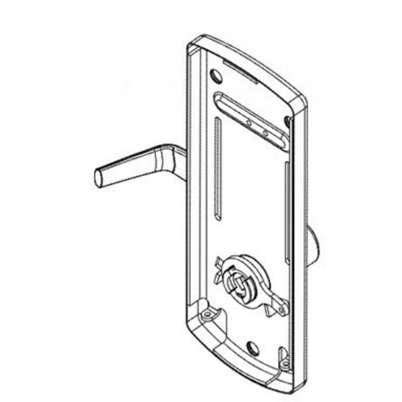 Simplex B76-N1EN10-626 Complete inside Housing E203x Series in Satin Chrome