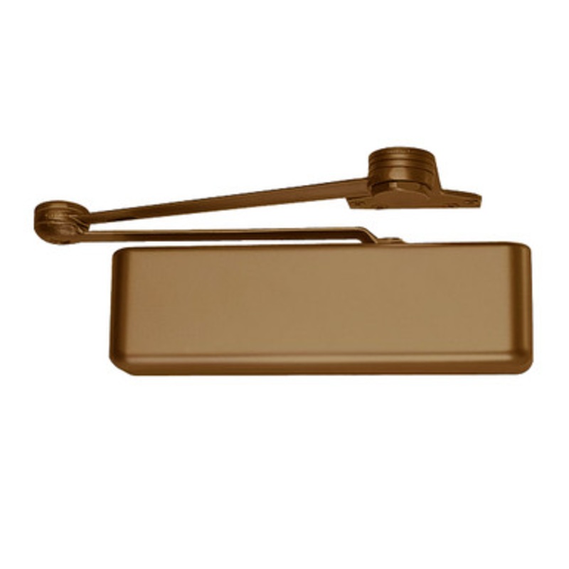 LCN 4111-SCUSH-LH-STAT Smoothee Door Closer part Spring Cush Arm in Statuary Finish