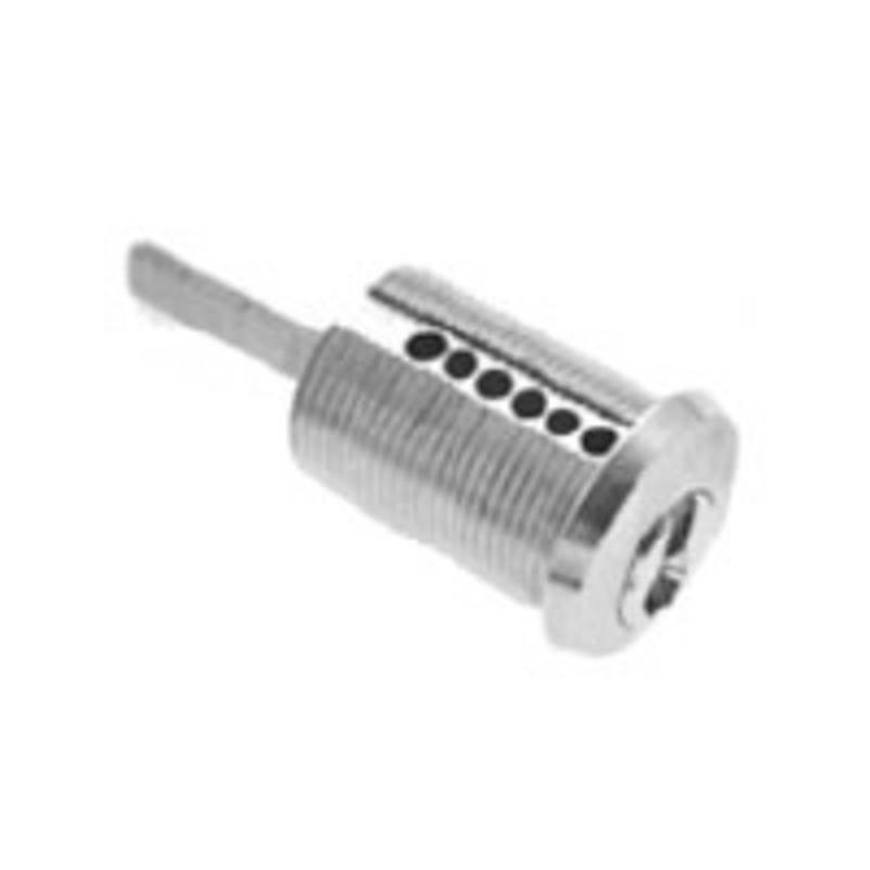 DormaKaba 74161-04-01 Key Override Cylinder, Satin Brass