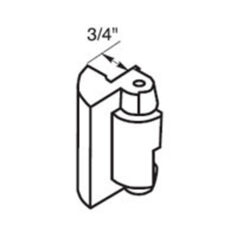 Folger Adams 012-0488-001 310 Latchbolt Keeper 3/4 In