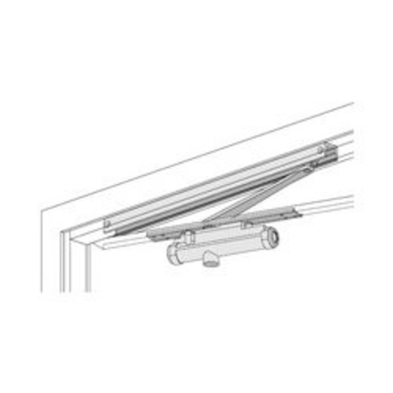 LCN 3133-3071-RH-AL Standard Cylinder Assembly ONLY Right Hand in Aluminum Finish