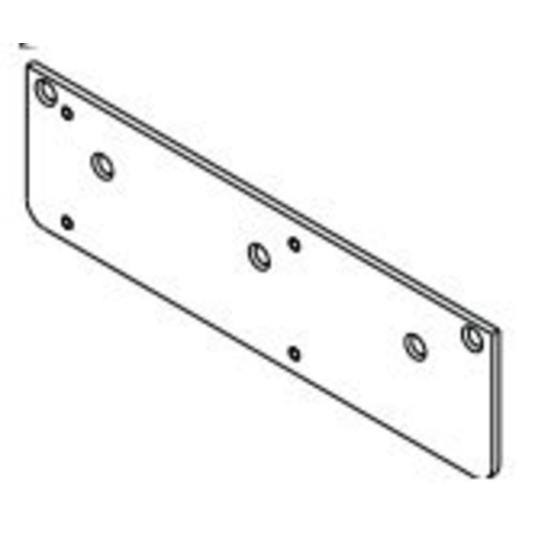 LCN 4510-18-AL Door Closer part 4510 Series Drop Plate in Aluminum Finish