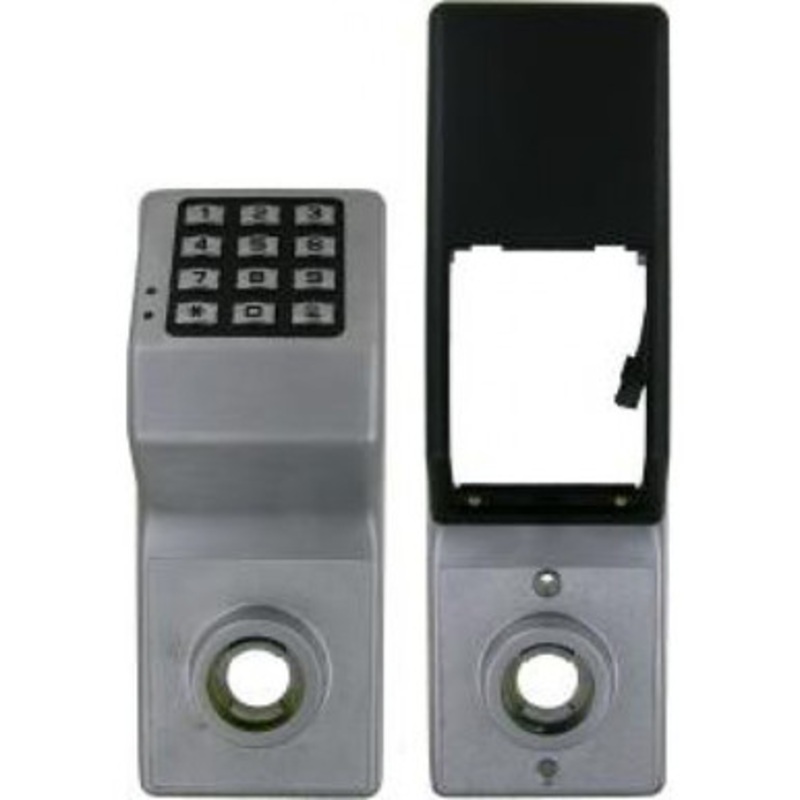 Alarm Lock DL610026DUPGRD Networx Dl6100 Upgrade Kit Includes Outside Housing and Inside Housing in Satin Chrome