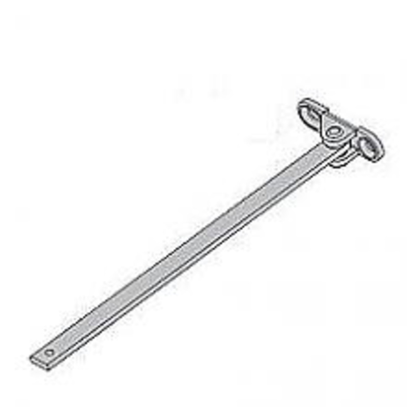 LCN 1260-79-BLK Surface Mount Door Closer Rod and Shoe Arm Screw in Black Finish