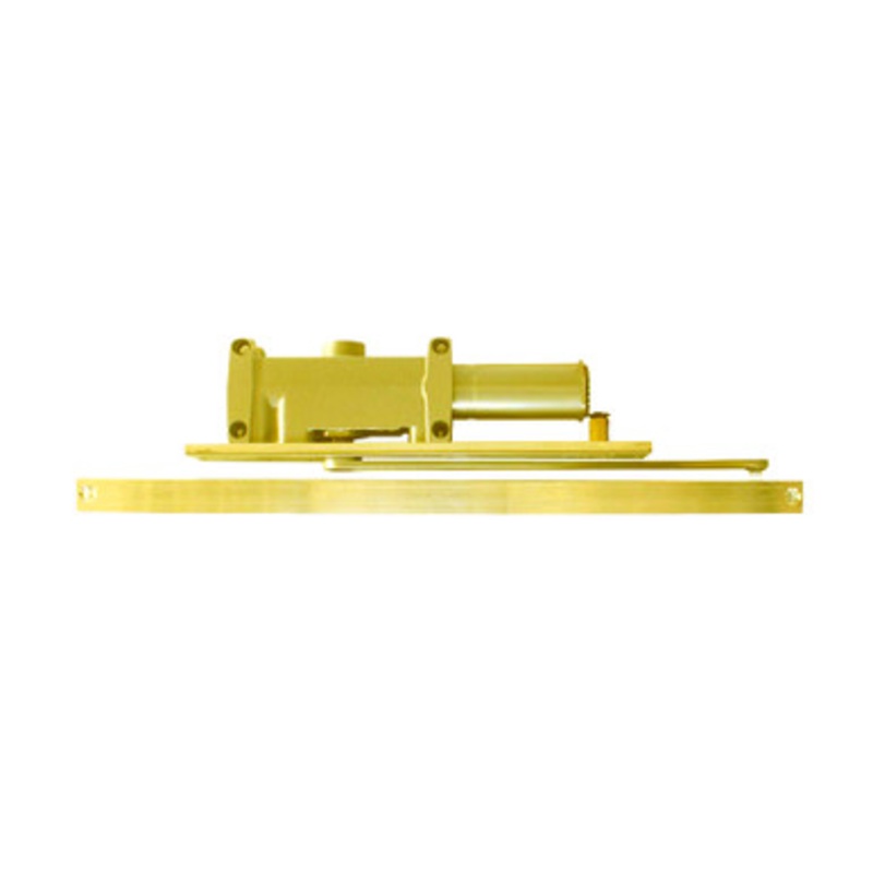 LCN 5011-REG-LH-BRASS Door Closer Concealed Overhead Left Hand in Sprayed Brass Finish