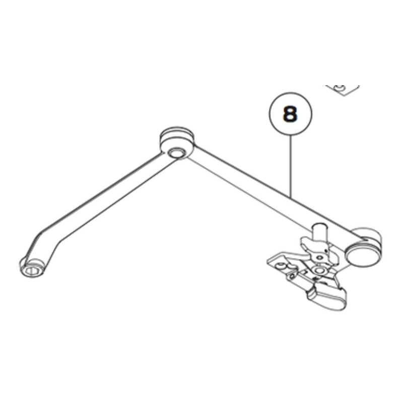 Long Hold Open Arm #4040XP-3049L US4  LCN