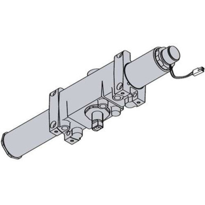 LCN 4414ME-3971 24V LH 689 Cylinder Only, Left Hand, Aluminum