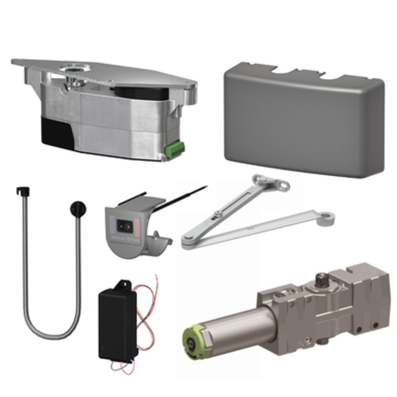 LCN COMPACT Low Energy Auto Operator 6440XP in Aluminum