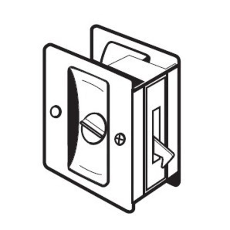 PDL-101 Privacy Pocket Door Lock by Don-Jo