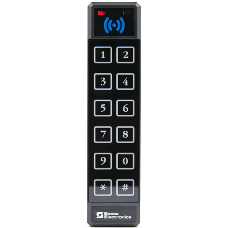 ESSEX ELECTRONICS TPX-26I HID DUAL TECHNOLOGY READER Proximity Reader, Mullion Mount Black Illuminated
