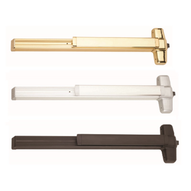 Falcon / 24 Series Exit Devices 24-R-EO 4 313AN  Falcon Exit Device 24 Series Exit Device, Rim, Exit Only, 4 Ft. Device, Dark Bronze Anodized Aluminum
