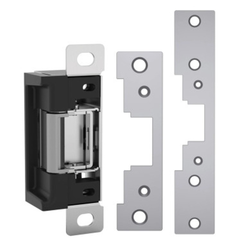 HES 7000C 630 Electric Strike Complete, Fail Safe/Fail Secure, 12/24VDC, Satin Stainless Steel