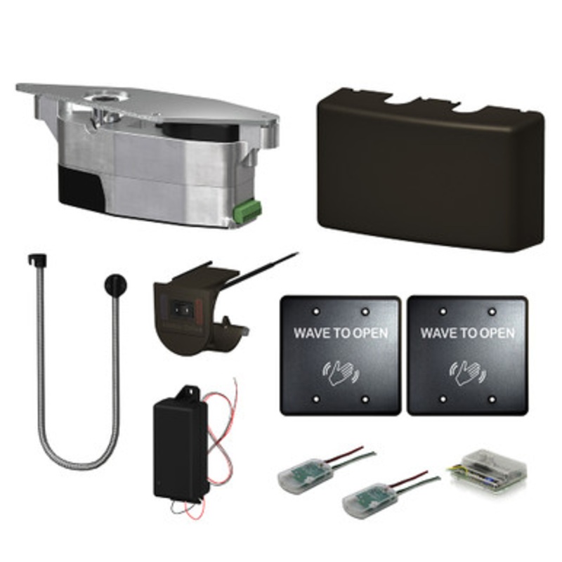 LCN 6440-3813W-DB COMPACT Low Energy Auto Operator Wireless Kit in Bronze