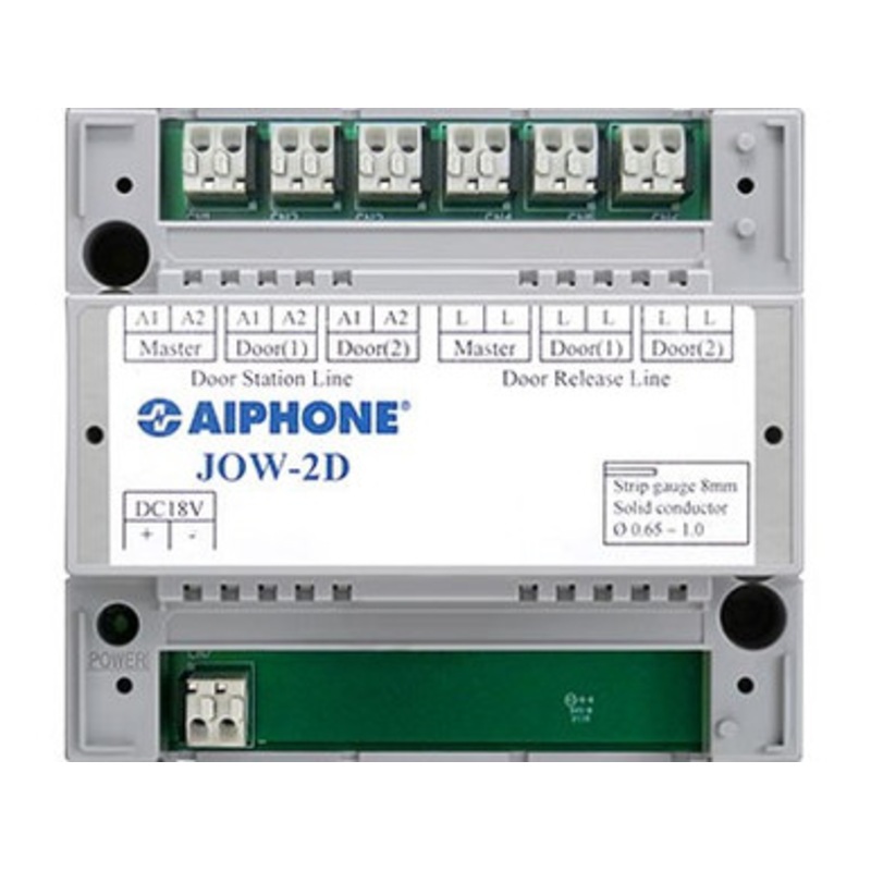 Aiphone JO Touch Button Video Intercom System JOW-2D  Aiphone Adaptors