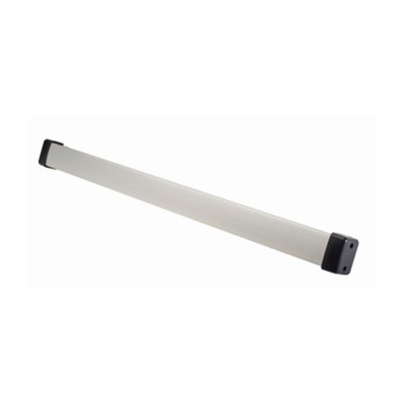 Alarm Controls REB-1 Exit Device Push Bar, Request-To-Exit, (2) DPDT, 34-1/2 Length, Clear Anodized Satin Aluminum, With Door Loop