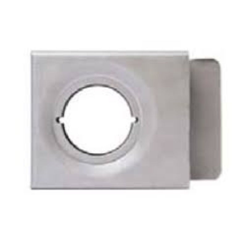 KEEDEX Weldable Gate Box K-BXSGL234-2D WIDE LOCK BOX SINGLE 2-1/8 INCH HOLE