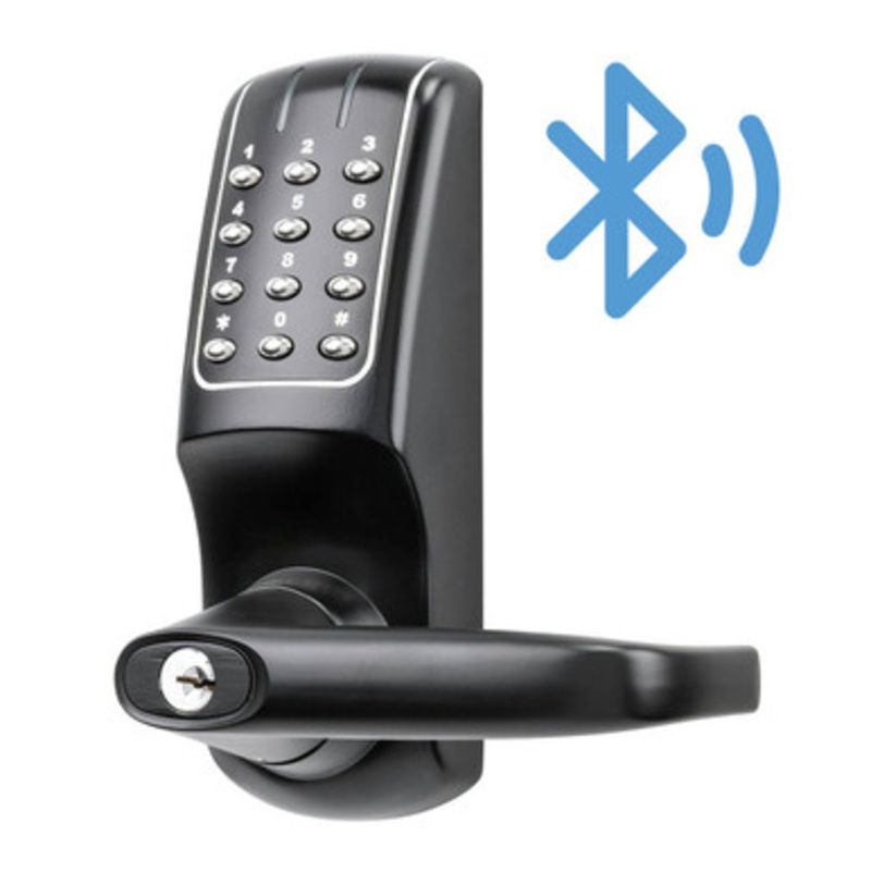 KeyInCode KIC5210 WB BLE & Wi-Fi Enabled Lockset (Black)