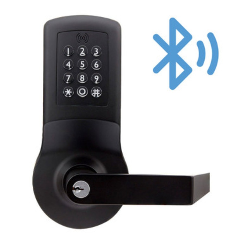 KeyInCode KIC6580 KWB BLE & Wi-Fi Enabled Lockset (Black)