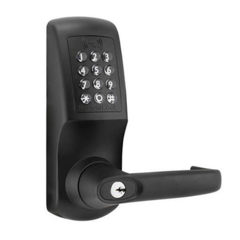 KIC5560 KWB Lockset & Lever Control Kit for Exit Devices (Black)