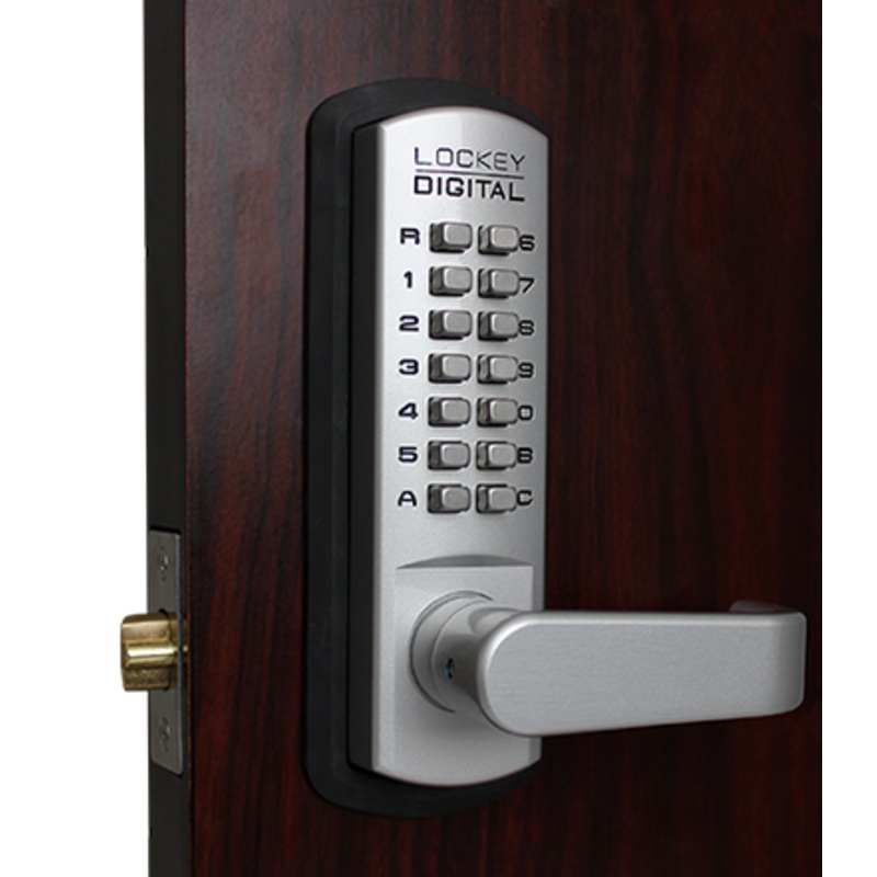 LOCKEY 3835DC Mechanical Keyless Passage Lever Lock