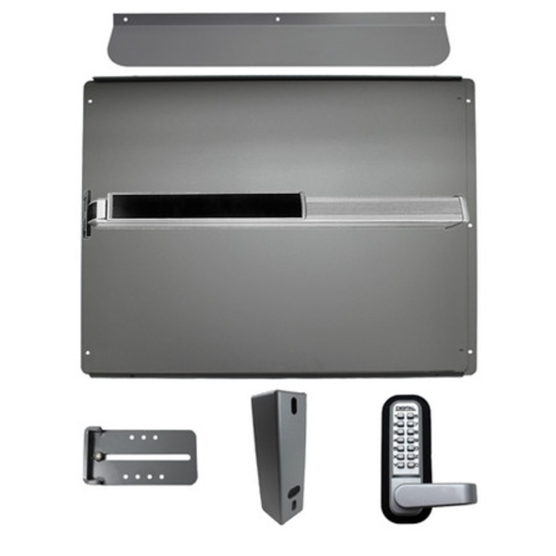 LOCKEY PS64 Standard Panic Shield Security Kit with LockeyUSA PB2500