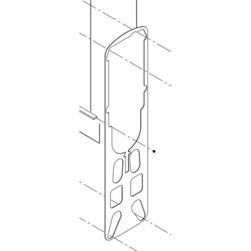 Schlage 47260741 Gasket Kit For CO or AD Series 993R Exit Trims includes baseplate, spindle and reader gaskets