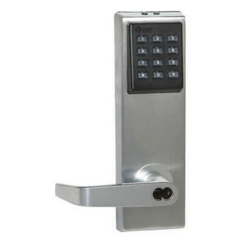 BEST 9KZ37DV15KPSTK6268CELC  9KZ Keypad EZ Cylindrical Locks 7-Pin Housing; Accepts all BEST Cores, DV with Key Function, Contour Angle Return, Keypad Trim, Standard