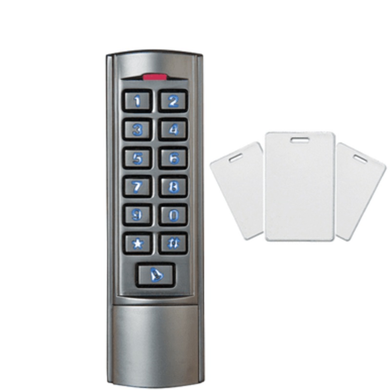 Camden CV-110SPK Standalone PROX Reader & Keypad – 2000 Users – Vandal & Weather Resistant IP68 – 12 VDC