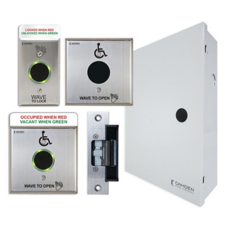 CAMDEN DOOR CONTROL  CX-WC16-PS CX-WC16-PS TOUCHLESS SWITCH RESTROOM KIT