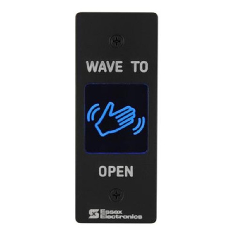 ESSEX HEW-1B Hand-E-Wave Touchless Switch, Microwave Technology, 4 1/2 in Height, 1 3/4 in Width, Black